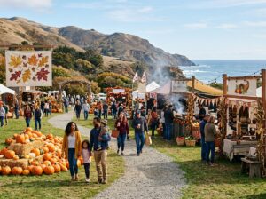 Autumn festival on the California coast