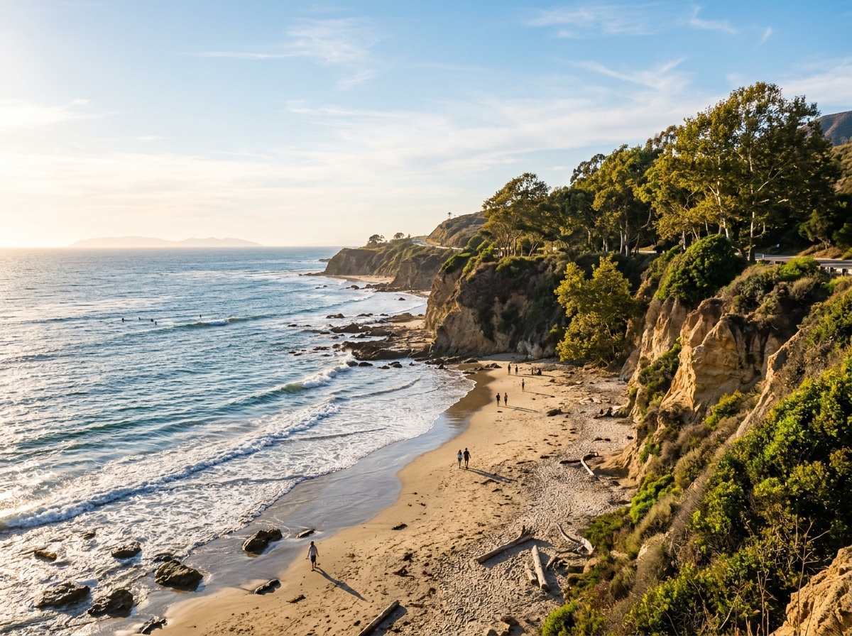 El Capitán State Beach on the Santa Barbara coast