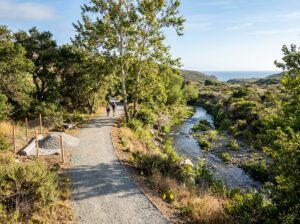 El Capitán State Beach pedestrian trail