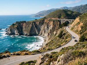 Highway 1 along the Big Sur coast