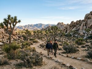 Joshua Tree National Park in winter