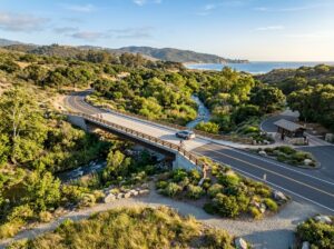 New El Capitán State Beach entrance bridge