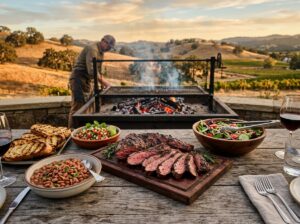 Santa Maria style tri-tip barbecue