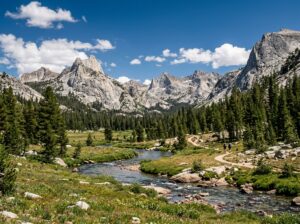 Yosemite High Sierra mountain landscape